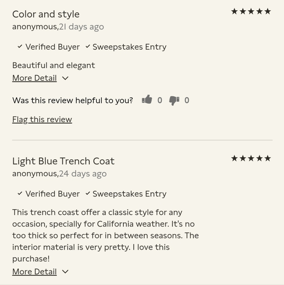 NWT BANANA REPUBLIC | Chambray Trench Coat - Picture 8 of 8